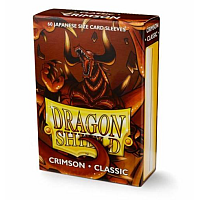 Dragon Shield Japanese Art Sleeves - Classic Crimson (60 Sleeves)