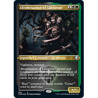 Abomination of Llanowar (Etched Foil))