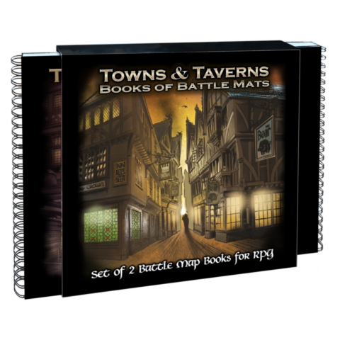 Loke Battle Mats: Towns & Taverns_boxshot