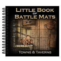 Loke Battle Mats: Little Book of Battle Mats Towns & Taverns Edition
