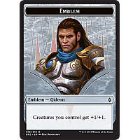 Emblem - Gideon, Ally of Zendikar [Token]