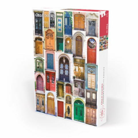 1000 bitar- Nordic Quality Puzzles: Oslo Doors_boxshot