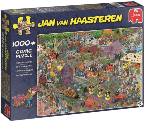 1000 Bitar - Jan Van Haasteren: Flower Parade_boxshot