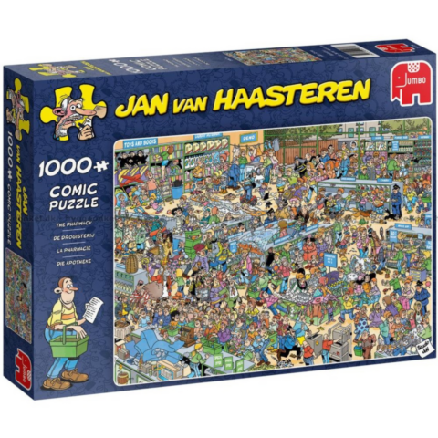 1000 Bitar - Jan Van Haasteren: Pharmacy_boxshot