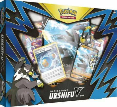 The Pokémon TCG: Urshifu Battle Style V Box - Rapid Strike_boxshot