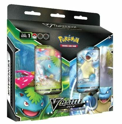 Pokémon TCG: V Battle Deck Bundle Venusaur vs. Blastoise_boxshot