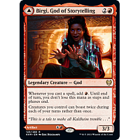 Birgi, God of Storytelling // Harnfel, Horn of Bounty (Foil)