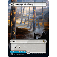 Hengegate Pathway // Mistgate Pathway (Foil) (Borderless)