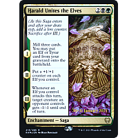 Harald Unites the Elves (Foil) (Prerelease)