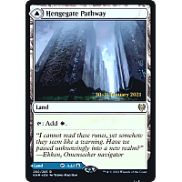 Hengegate Pathway // Mistgate Pathway (Foil) (Prerelease)
