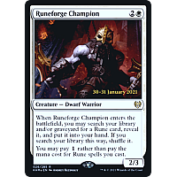 Runeforge Champion (Foil) (Prerelease)