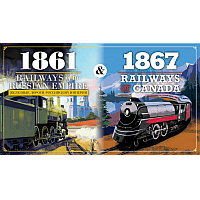 1861/1867 Railways of the Russian Empire / Railways of Canada