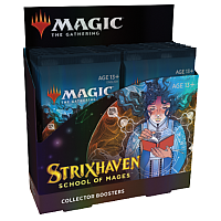 Magic The Gathering - Strixhaven: School of Mages Collector Booster Display (12 Packs) - Max två per kund