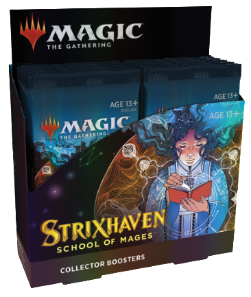 Magic The Gathering - Strixhaven: School of Mages Collector Booster Display (12 Packs) - Max två per kund_boxshot