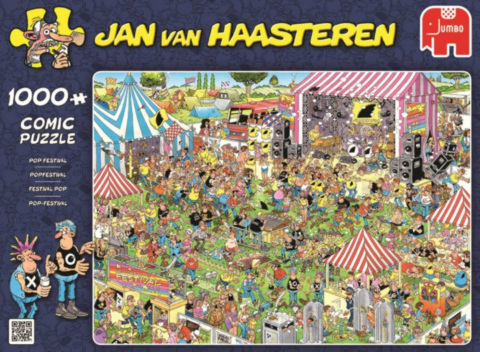 1000 Bitar - Jan Van Haasteren: Pop Festival_boxshot