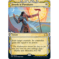 Swords to Plowshares (Foil Etched) (Borderless)