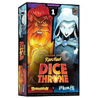 Dice Throne: Season One Rerolled Box 1 Barbarian vs Moon Elf