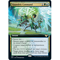 Quandrix Command (Foil) (Extended Art)