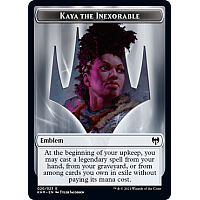 Emblem - Kaya the Inexorable [Token]