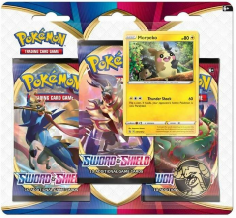 Pokémon TCG Sword & Shield : 3 pack blister - Morpeko_boxshot