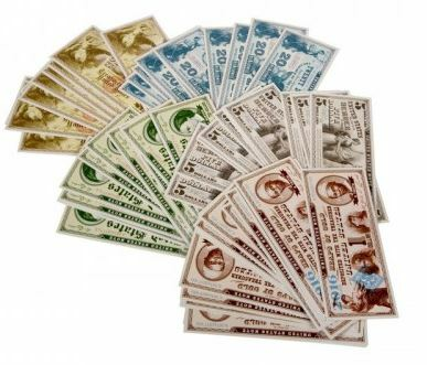 Paper Gaming Money: Famous Women_boxshot