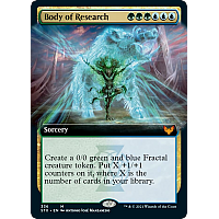 Body of Research (Foil) (Extended Art)