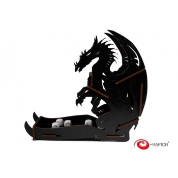 e-Raptor Dice Tower Dragon Black_boxshot