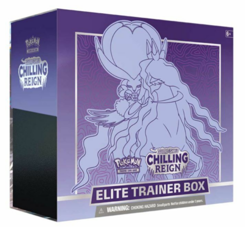 Pokémon TCG Sword & Shield - Chilling Reign: Elite Trainerbox Shadow Rider Calyrex VMAX