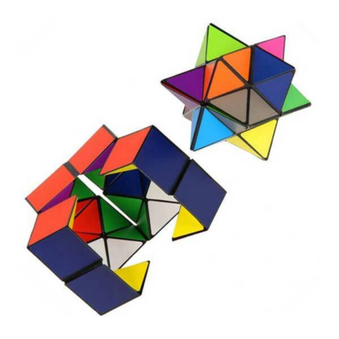 Fidget toy Foldable Magic Cubes _boxshot