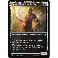 Daxos, Blessed by the Sun (Foil) (Showcase)