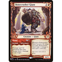 Bonecrusher Giant // Stomp (Foil) (Showcase)