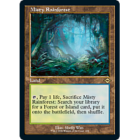Misty Rainforest (Foil) (Retro)