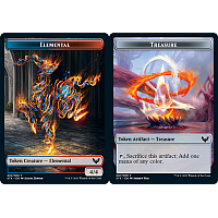 Elemental // Treasure (Foil) [Token]