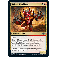 Rakdos Headliner (Foil)