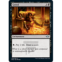 Greed (Etched Foil)