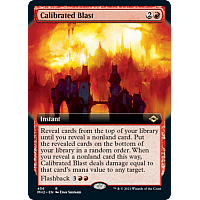 Calibrated Blast (Foil) (Extended Art)