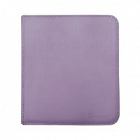 UP - 12-Pocket Zippered PRO-Binder - Purple