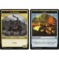 Cat Dragon // Gold [Token]