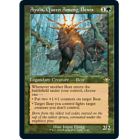 Ayula, Queen Among Bears (Retro) (Etched Foil)