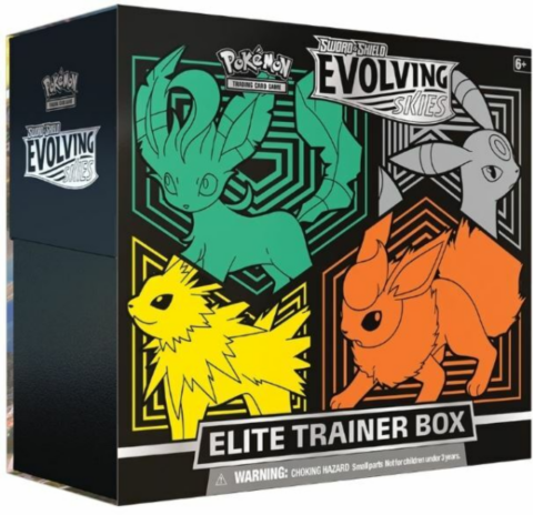 Pokémon TCG Sword & Shield - Evolving Skies: Elite Trainer Box (Max 1 per kund)_boxshot