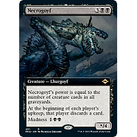 Necrogoyf (Extended Art) (Foil)