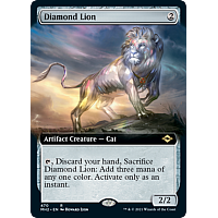 Diamond Lion (Foil) (Extended Art)
