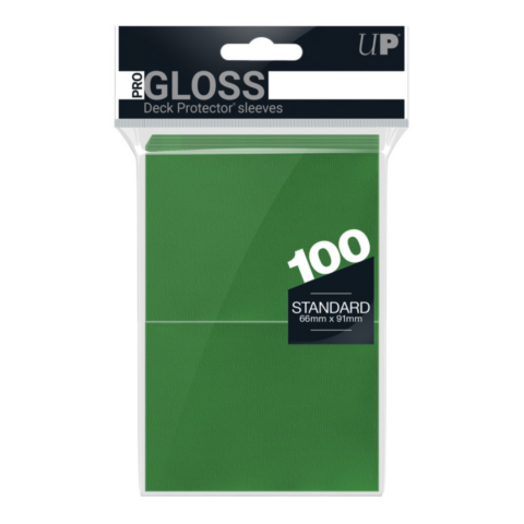 UP - Standard Sleeves - Green (100 Sleeves)_boxshot
