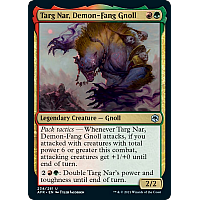 Targ Nar, Demon-Fang Gnoll (Foil)