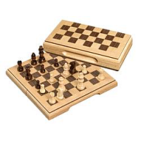 Travel Chess Set, magnetic, field 17 mm