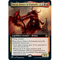 Orcus, Prince of Undeath (Foil) (Extended Art)