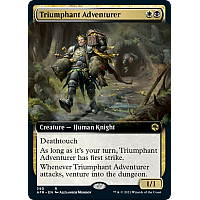 Triumphant Adventurer (Foil) (Extended Art)