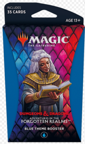 Magic The Gathering: Adventures in the Forgotten Realms Theme Booster Pack - Blue_boxshot