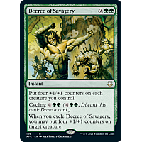 Decree of Savagery (Foil)