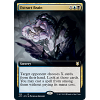 Extract Brain (Foil) (Extended Art)